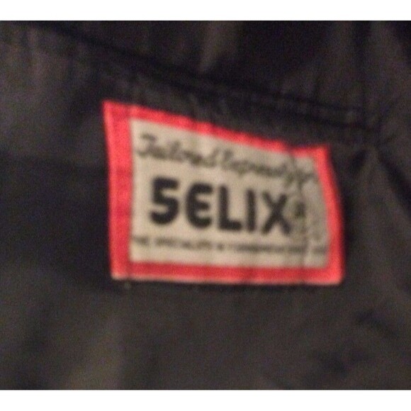 Vintage 90s TUXEDO Jacket Tux Black Wide Satin Peak Lapel Men 44 R Made in USA‎ - Picture 4 of 4